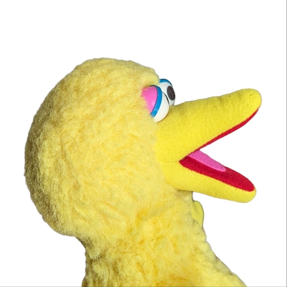 1986 BIG BIRD Sesame Street Vintage Plush 15" inch Excellent Condition - Picture 6 of 8
